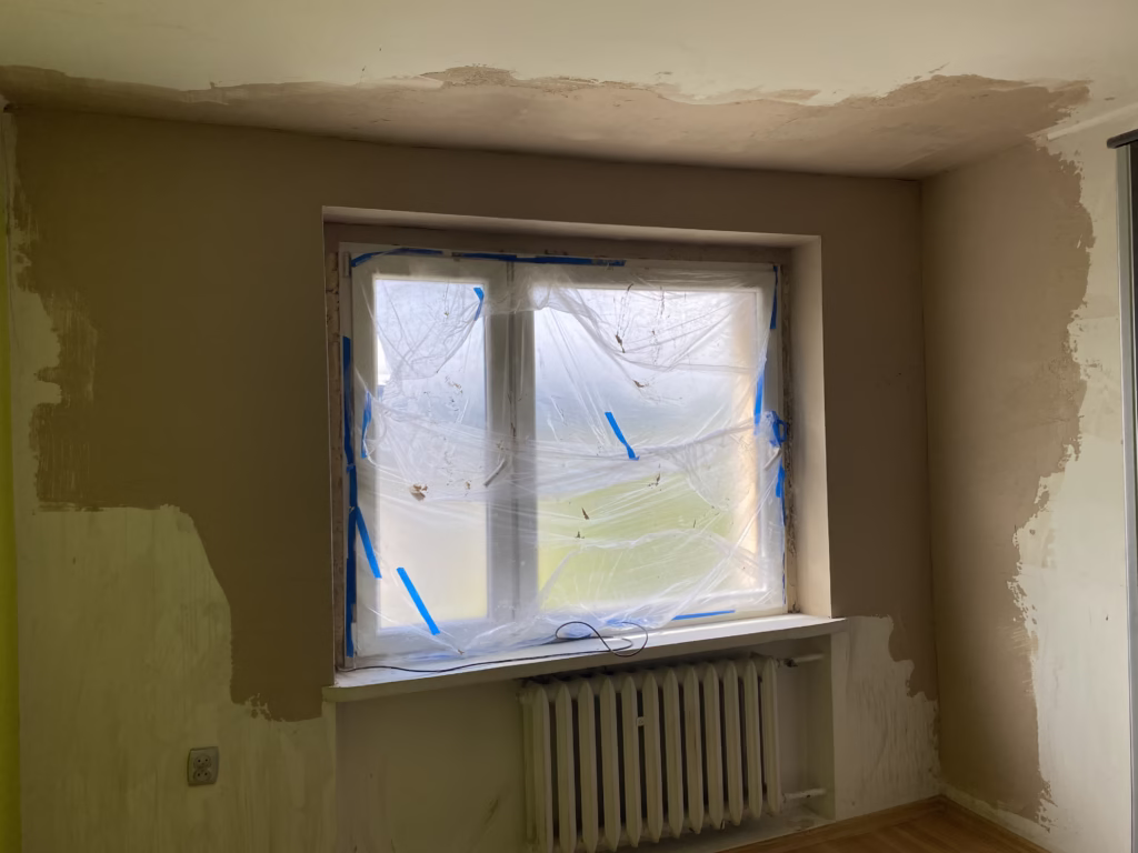 Wytynkowane ściany i sufit